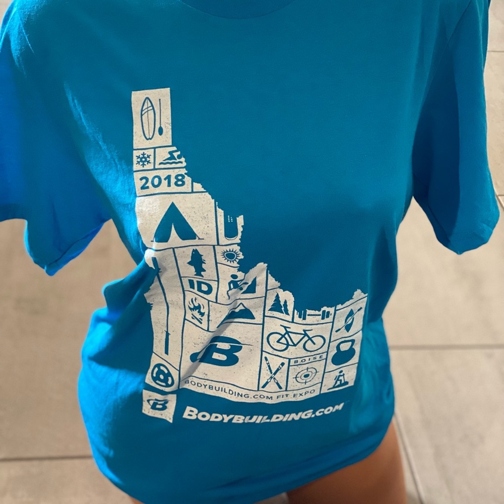 NEW *Limited Edition Athlete* Idaho bodybuilding.com t-shirt